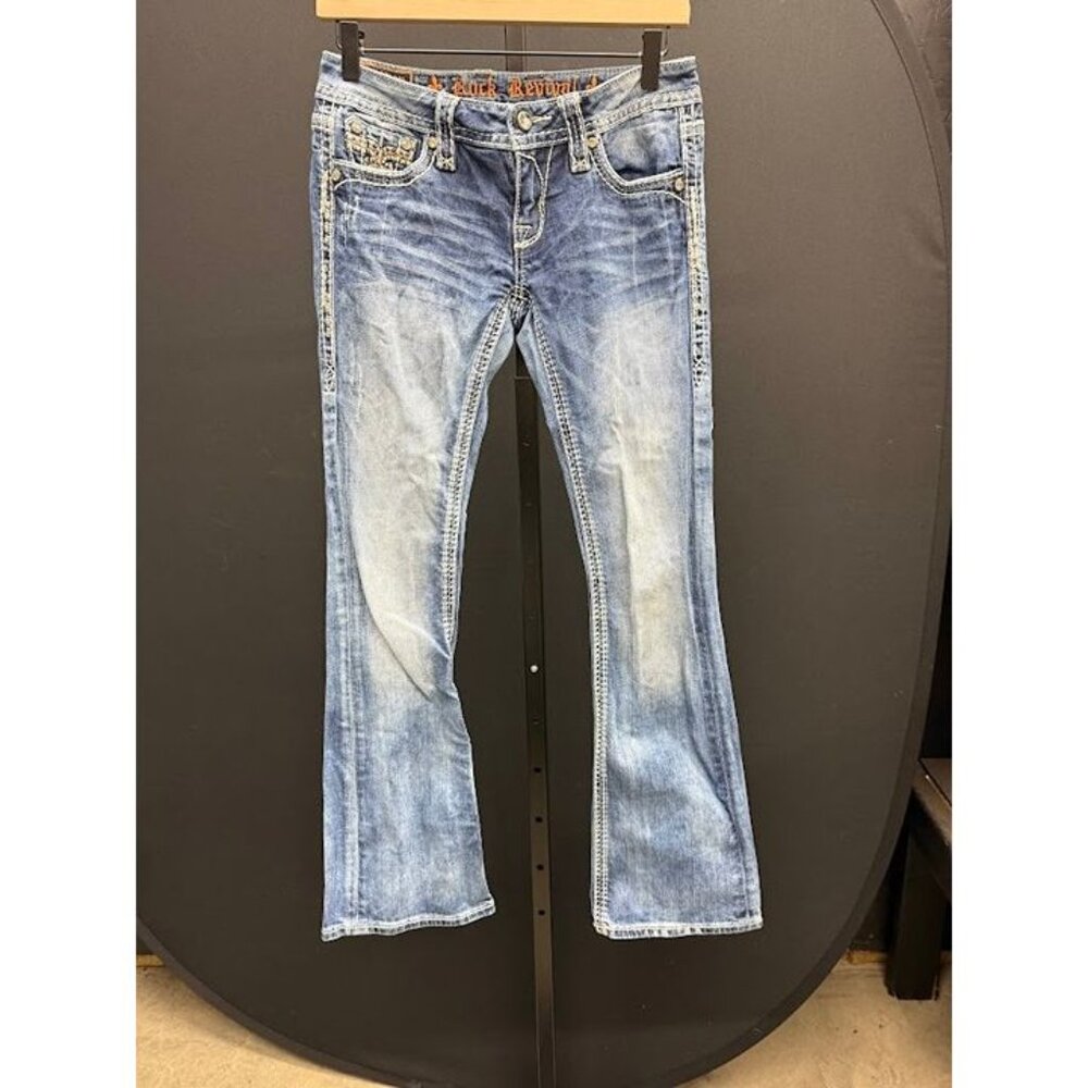 Rock Revival Blue Boot Cut Jeans
